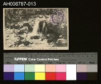 藏品(北投溫泉瀑布風俗明信片)的圖片